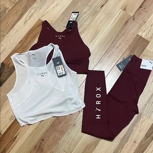 HYROX Puma Burgundy Set